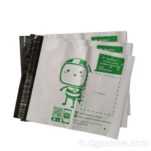 Sacs de messagerie en poly Sac de messager avec propre logo